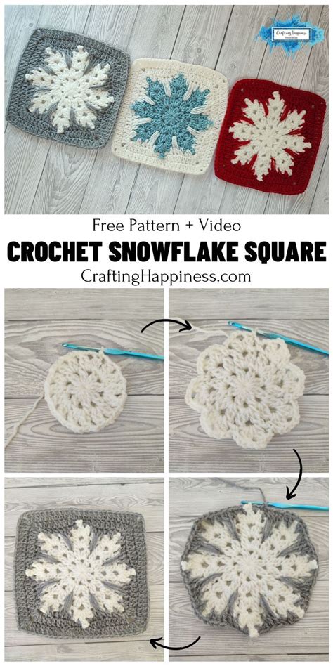 Crochet Snowflake Pattern Crochet Motif Patterns Crochet Snowflakes