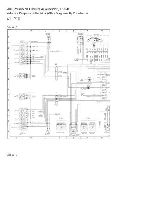 Porsche 911 Carrera 4 Coupe 996 2000 Wiring Diagrams F6 3 4l