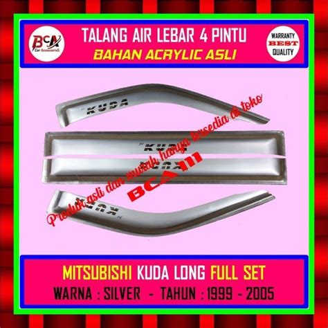 Jual Talang Air Pintu Kuda Long Model Lebar Silver