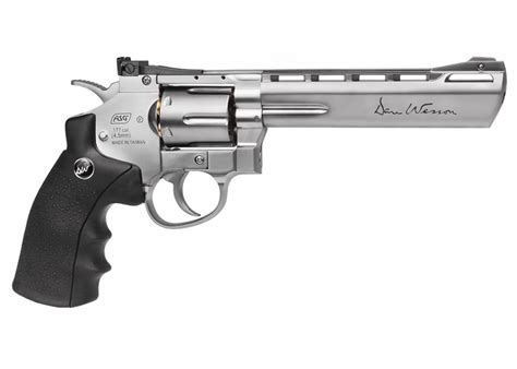 Dan Wesson Pellet Revolver Silver Airgun Depot