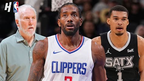 Los Angeles Clippers Vs San Antonio Spurs Full Game Highlights