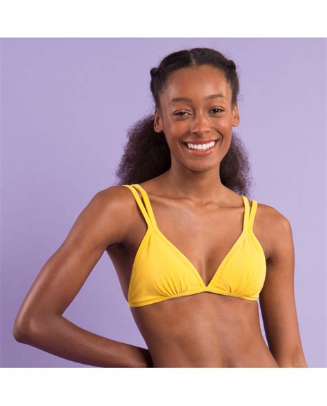 Bikini Tops Top Malibu Yellow Tri Duo Brand Rio De Sol