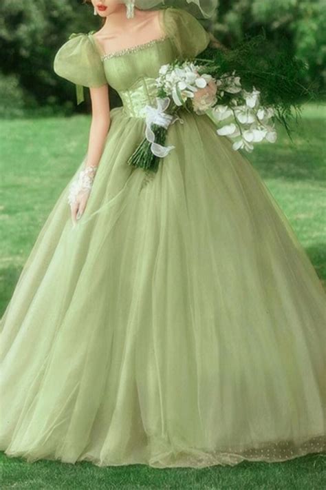 Enchanted forest themed quince dress – Artofit