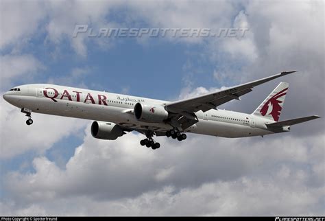 A7 BAL Qatar Airways Boeing 777 3DZER Photo By Spotterfreund ID