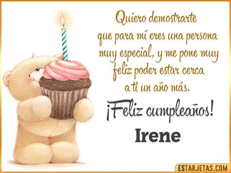 Feliz Cumplea Os Irene Im Genes Tarjetas Y Mensajes