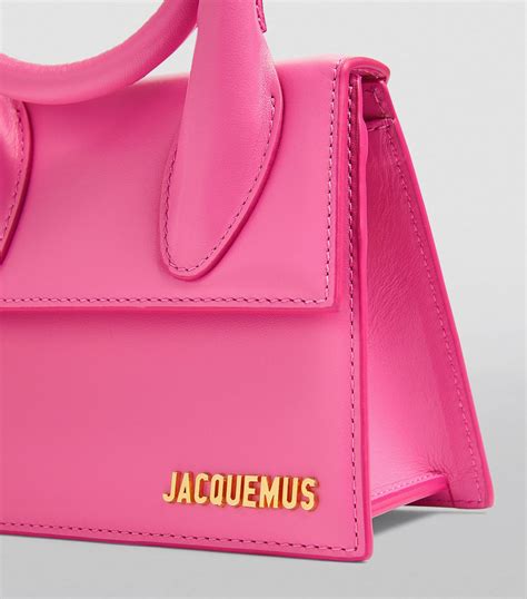 Jacquemus Leather Le Chiquito Noeud Top Handle Bag Harrods TW