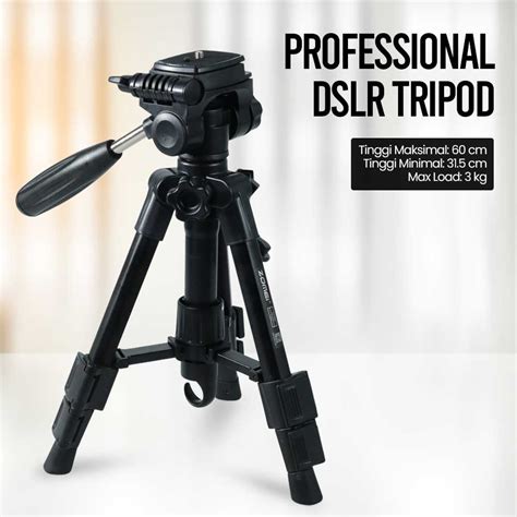 Jual Zomei Tripod Mini Kamera Portable With Quick Release Lock