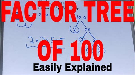 Factor Tree Of How To Draw Factor Tree Of Find Factor Tree Of