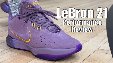 NIKE LEBRON 21 PERFORMANCE REVIEW YouTube