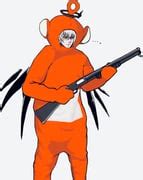 Teletubby Todd Howard With A Shotgun (Meme) | Danbooru