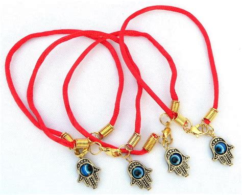 Lot Kabbalah Red String W Hamsa Hand Evil Eye Kabbala Bracelet Band