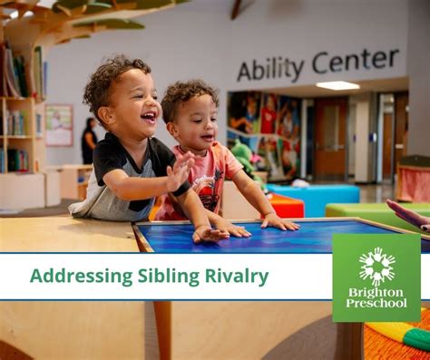 Nurturing Harmony Addressing Sibling Rivalry