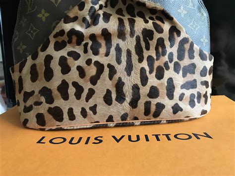 Louis Vuitton Azzedine Alaia Leopard Monogram Alma Handbag