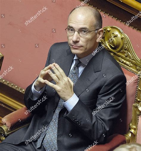 Prime Minister Enrico Letta Editorial Stock Photo Stock Image