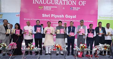 Textiles Minister Piyush Goyal, inaugurated 69th India International ...