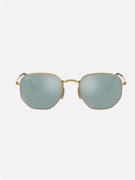 Ray Ban Hexagon Sunglasses Silver1 Ray Ban Eyewear