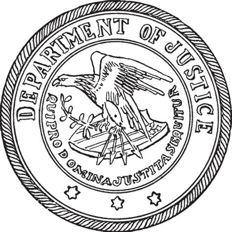 Department Justice Seal Vector Images (47)