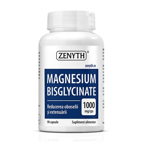 Magnesium Bisglycinate Capsule Zenyth Farmacia Tei Online