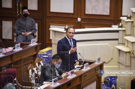 Sidang Dewan Negeri Pahang Kerajaan Pahang Yakin Sasar Rm Bilion