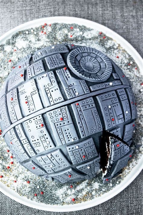 Easy Star Wars Cake {death Star Cake} Cakewhiz