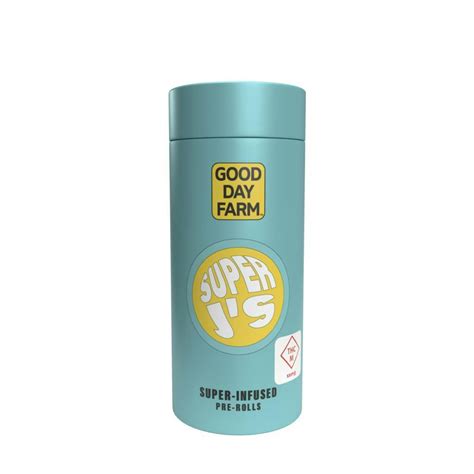Gdf Infused Pre Roll Pack Lemon X Hybrid Blend Super Js 05g