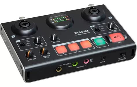 Ministudio Tascam Creator Us B Podcast Studio Tarjeta De Sonido