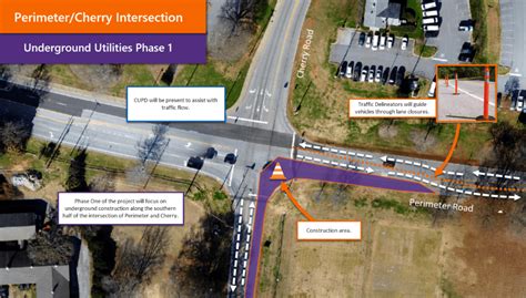 Perimeter Road Construction Update Traffic Lane Shifts To Begin Sept