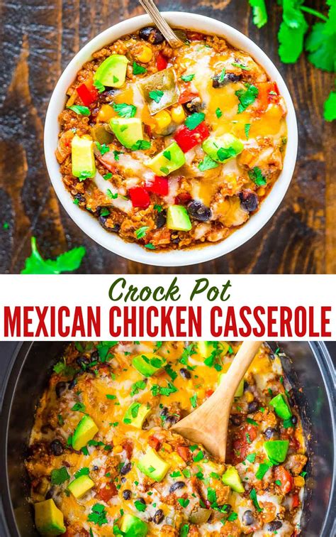 Crockpot Mexican Casserole Recipe Easy And Healthy Wellplated