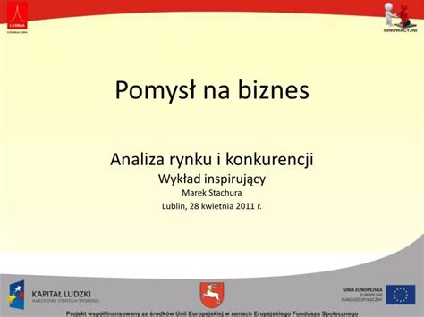 PPT Pomysł na biznes PowerPoint Presentation free download ID 3775185