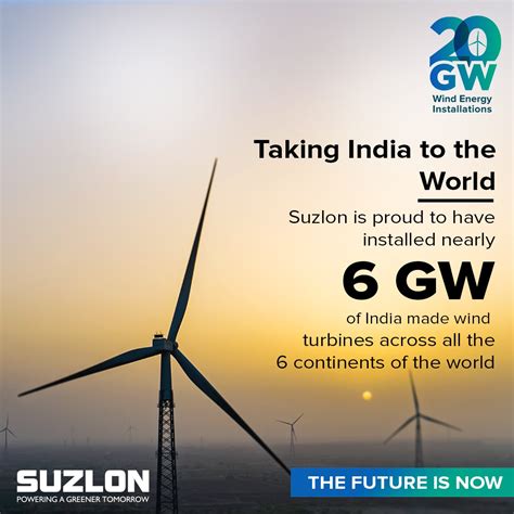 Suzlon Group On Twitter Suzlon Takes Immense Pride In Its