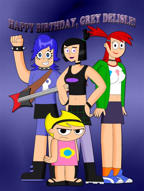 Happy Birthday Grey Delisle By Cyber Murph On Deviantart