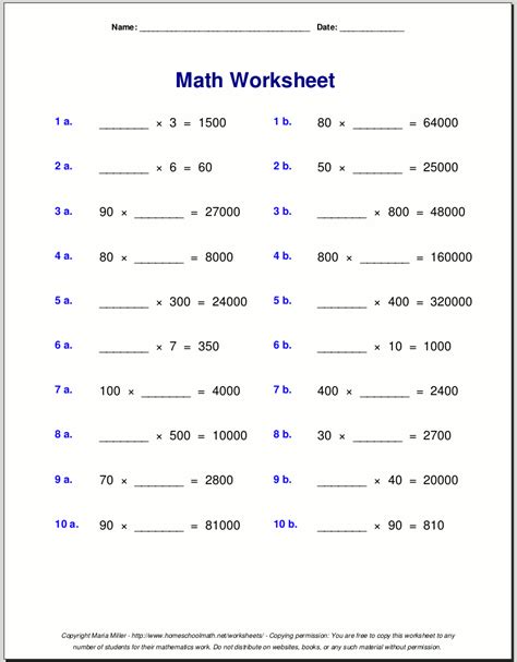 Easy Worksheets For Grade 2