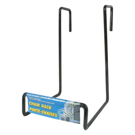 Camco® 51490 - 10"L Steel Black Camping Chair Storage Rack - CAMPERiD.com