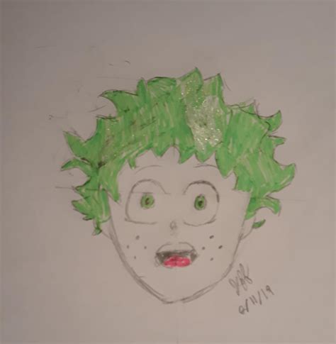 Top Anime Deku Drawing Latest In Cdgdbentre