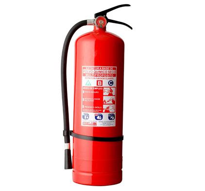 Extintor De 6kg PQS Tipo ABC Al 75 PROSAFETY