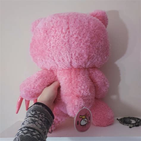 Pink Gloomy Bear Big Abstraction Plush Chax Depop