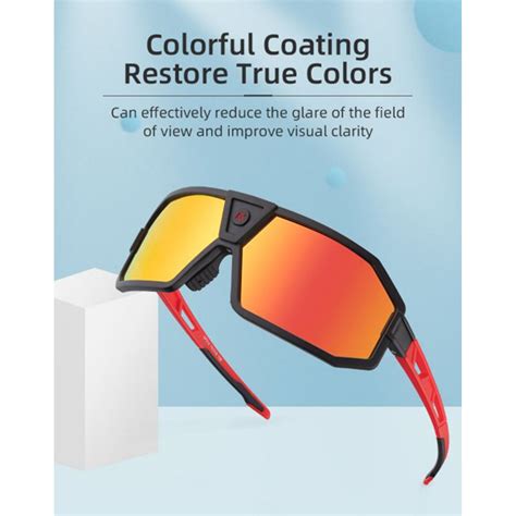 Rockbros Polarized Sports Cycling Uv400 Protection Sunglasses