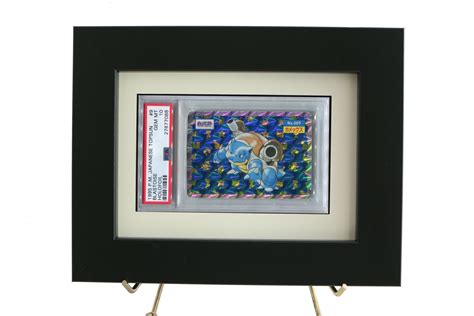 Framed Display for a PSA Graded Horizontal Card