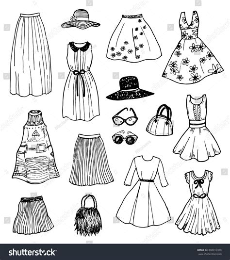 55,188 Clothes Outlines Ladies Images, Stock Photos & Vectors | Shutterstock