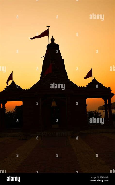 Temple of Hindu Religion In India, Kutch, Gujarat Stock Photo - Alamy