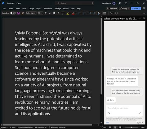 Add Ai Generated Text Using Copilot Preview Microsoft Learn Hot Sex