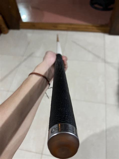 Lucasi Hybrid Uniloc Shaft Play Cue Kamui Tip Putih Mirip Predator S