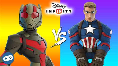 Ant Man VS Captain America Marvel Battlegrounds Disney Infinity 3 0