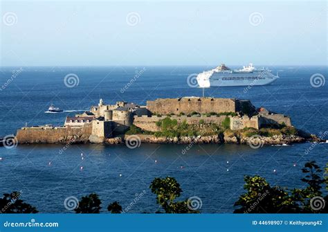 Guernsey St Peter Port Castle Cornet Stock Image Image Of Castle