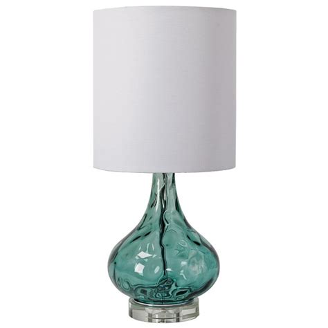 Aqua Glass Table Lamp Are One Of The Most Elegant Looking Lamps