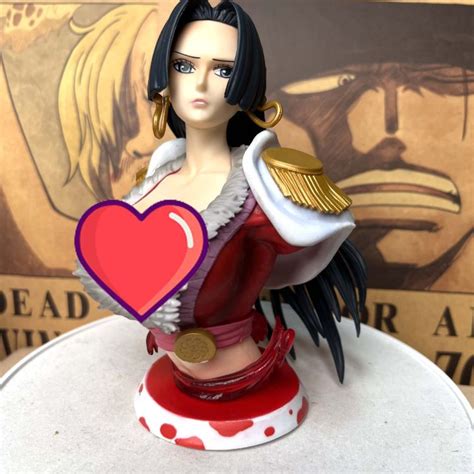 One Piece Hancock Bust Figure Love Light Action Figure PVC 25-35cm with ...