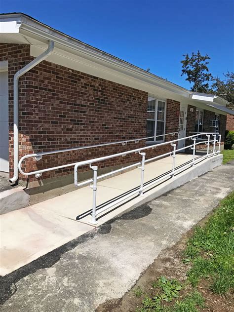 How To Build An Ada Railing For A Ramp Metal Railings Handrails Ada