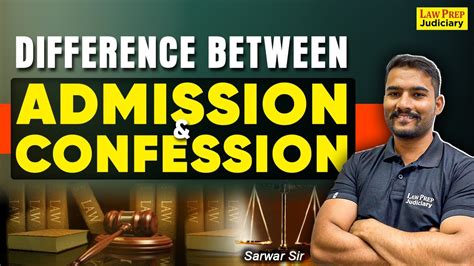 Admission Vs Confession Meaning Difference Landmark Judgements