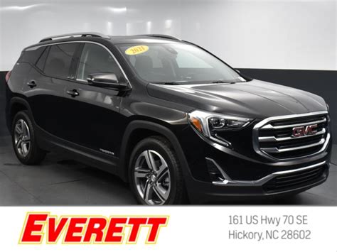 Pre Owned 2021 GMC Terrain SLT Sport Utility In Hickory 17383