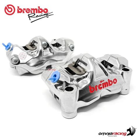 Brembo Racing Pair Of Cnc Gp4rx P4 32 108mm Radial Calipers Sx Dx